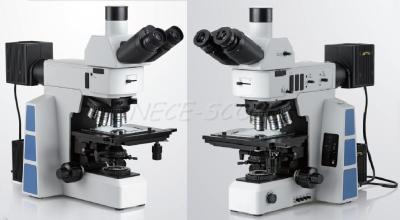 China Diafragma de iris óptico metalúrgico del microscopio de la lente de condensador con el retículo en venta