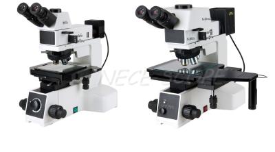 China Microscopio óptico metalúrgico ligero compuesto con el alto ocular PL10X/22 del plan de Eyepoint en venta