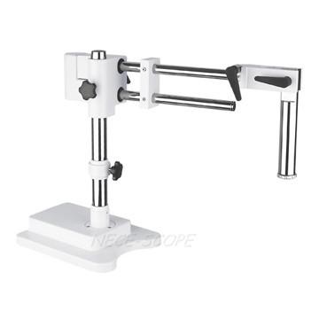 China Accesorios dobles del microscopio del brazo, soporte estéreo flexible NC-BS02 del microscopio del auge en venta