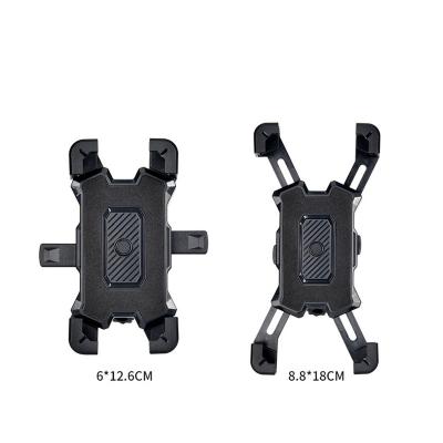 China Dirt-resistance Electric Scooter Phone Holder Motorcycle Mountain Bike Mounting Outdoor Bicycle Mobile Cell Phone Holder for sale