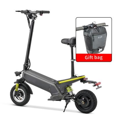 China 10inch 500W 48V 3 Speed ​​Electric-scooter Unisex Electric Scooter Electric Scooter With Safe Seat for sale