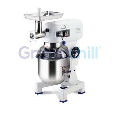 China Safety Guard to Avoid Danger of Mixing 2019 Hot Sale Speed ​​Drive Kitchen Mixer Crusher Bakery Bread Planetary Commercial Blender for sale