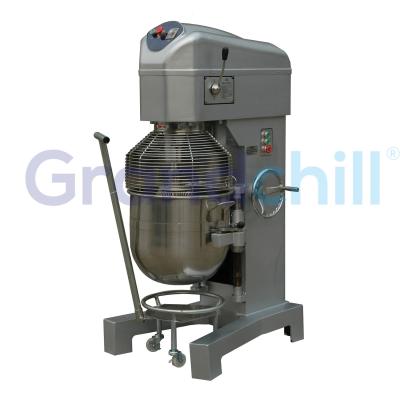 China Safety guard to avoid the danger of mixing 2016 liters maximum double transmission large food mixer 80 electric mixers large cake for sale