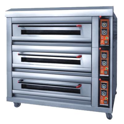 China Hot Sale 3 Baking Decks 12 Trays Oven Bakery Equipment Professional Cake Commercial Bakery Ovens For Sale for sale