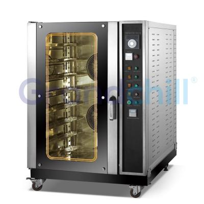 China All S/S 8 Tray Professional Commercial Electric Convection Baking Oven for sale