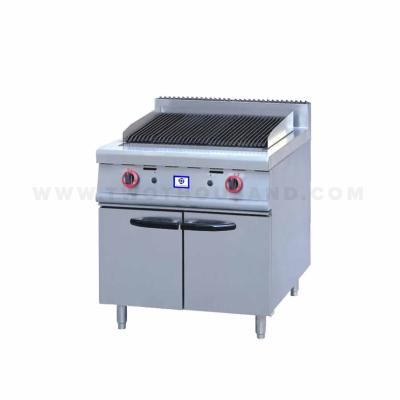 China Grilling Lava Rocks Grill Range With High Quality Electric Cabinet for sale