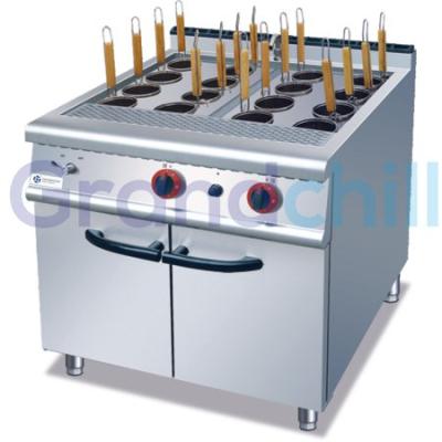 China S/S Hot Sale 12 Baskets Commercial Gas Pasta Cooker Cooking Machine With Cabinet for sale