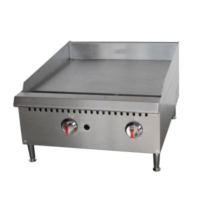 China Easily Assembled Stainless Steel GG-48 Flat Plate Commercial Gas Grill Griddle for sale