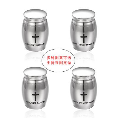 China Stainless Steel Resin Pet Urns Viable Casket for sale