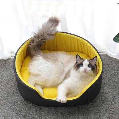 China Luxury Cat Dog Cave Orthopedic Bed Memory Foam Pet Travel Dog Bed for sale