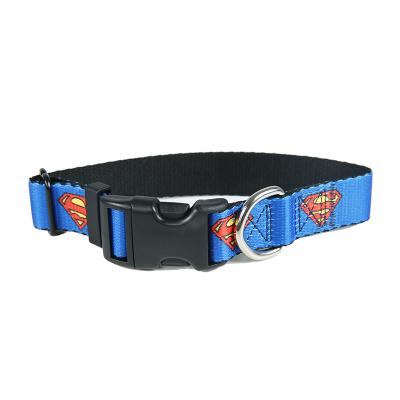 China Viable Marvel Exclusive Pet Collar - Super Man Spider Man Pet Collar with Low Price for sale