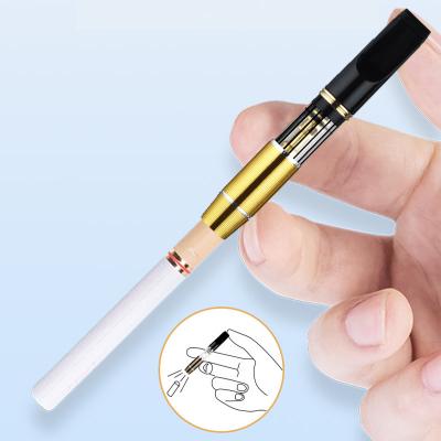 China Good Quality Fashion Plastic Promotional Filter Smoke Oil Recycling Filter Cigarette Holder for sale