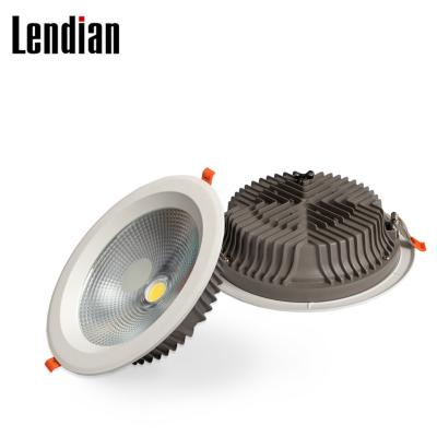 China 15w 20w 90mm 100mm 180mm modern commercial hotel cutout anti-glare cob downlight anti-glare zigbee australian for sale