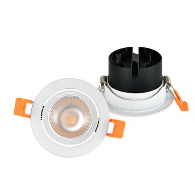 China New modern modern commercial hotel mini 15w anti-glare adjustable dimmable 10w 7w project led downlight for sale