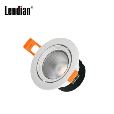 China Dimmable anti-glare downlight Zigbee cob included CRI 95 5w 9w 12w 18w 30w 50mm mini led spot downlight ceiling CRI 95 50mm mini anti-glare for sale