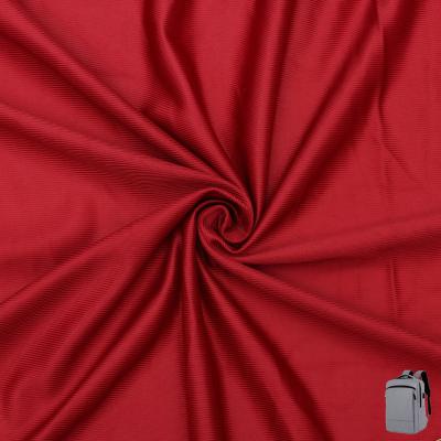 China Breathable Rib Warp Knitting Fabric Wholesale Suppliers Soft 100% Polyester Fabric For Backpack for sale