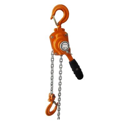 China Building Material Stores Grade 80 Chain Lever Block 0.25ton 0.5ton KAWASAKI High Quality Mini Crane 0.5t Hand Puller Manual Hoist for sale