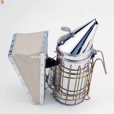 China best quality beekeeping galvanized corium bee dadant smoker for sale