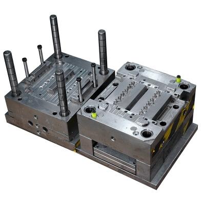 China Plastic Custom low volume PA66 plastic lens enclosure prototype die pallet parts tray injection mold flange pvc box making service for sale