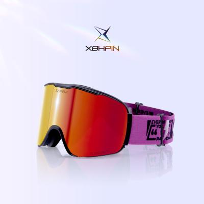 China Winter Outdoor Sport New Design Custom Logo UV400 Protection Snow Eyewear Snowboard  Glasses Ski  goggles for sale