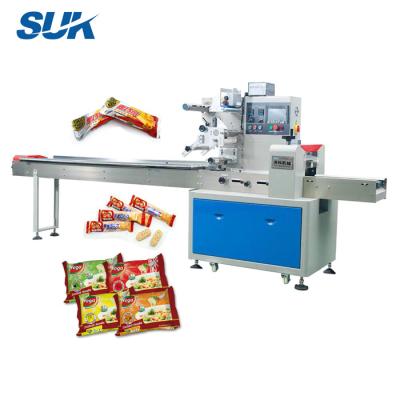 China CLOTHING Cereal Bar Energy Bar Horizontal Flow Packing Machine for sale