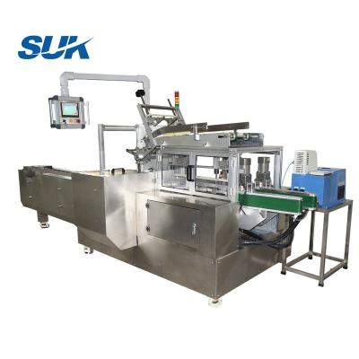 China Automatic Carton Packaging Machinery Box Packing Machine Case Plastic Packers For Production Line for sale