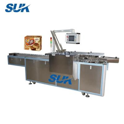 China Automatic Food Bag And Toothpaste Tube Carton Box Packing Machine for sale