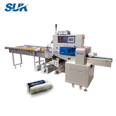 China Single Size CLOTHING Quality Toilet Paper Roll Paper Packaging Machine Manufacturer for sale