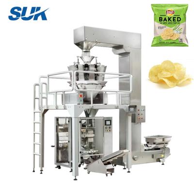 China Food Snack French Fries Wrapping Packing Machine for sale