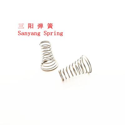 China Coil Shaoxing PCB Touch Screen Switch Button Nickel Plated Spring for sale