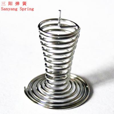 China Spring Steel Wire Touch Screen Switch Button Coil Galvanized Spring Contact Button Spring for sale