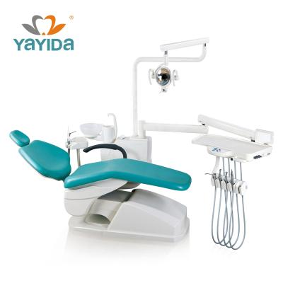 China Adult Dental Chair Comfortable Hard Working Dentist Best Dental Chair Price AYD-215A3 for sale