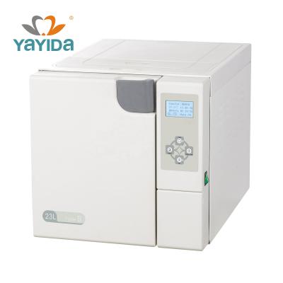 China Un-waterproof Standard Class B With 23L LCD Dental Autoclave for sale