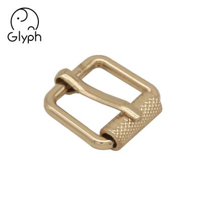 China Washable Custom Square Shaped 15mm Metal Roller Pin Belt Buckle For Watch Bands for sale