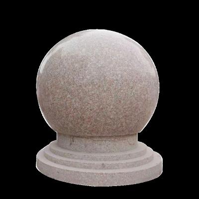 China Modern Cheap Price Whole Stone Cutting Ball Granite Stone Ball For Garden for sale