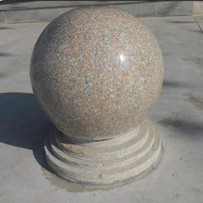 China Various Sizes Modern Marble Driveway Pillar Stumbling Stone Marble Roadblock Parking Stone for sale