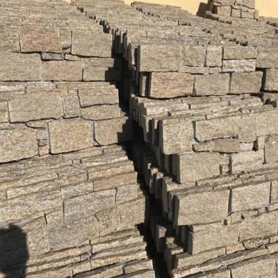 China External wall slate tile natural stone cultural stone stack stone panel bricks stone wall panel for corner for sale