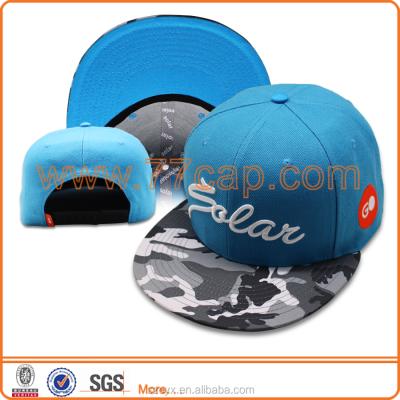 China breathable & 2022 OEM Waterproof Flat Brim Baseball Caps Camouflage Sun Visor Hats Contrast Color Hats for sale