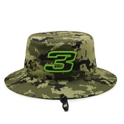 China COMMON Cool Military Printed Pattern Bucket Hat With Logo Funny Bucket Hat Custom Made To Order for sale