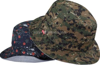 China Free Shipping Custom Printed Striped Bucket Hats Bucket Hat With Logo Cheap Bucket Hats Custom Made for sale