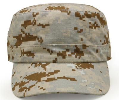 China White Common Stock Camouflage Military Style Army Promotional Hat for sale