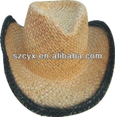 China 2021 New Design Barred Male Cowboy Hat for sale