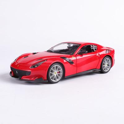 China Original alloy bimegal car simulation toy 1:24 drawing f12tdf diecast Lafarge model car accessories for sale