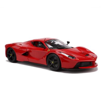 China Diecast Ferrari Model Toy 1:18 Alloy Car Sports Scale Static Simulation Toy Alloy Children's Simulated Car Toys for sale