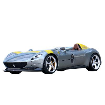 China Toy Burago Bestsellers Hot Diecast 1:18 Diecast Scale Models Simulation Alloy Car Collectible Model Ferrari Monza SP1 Gift for sale