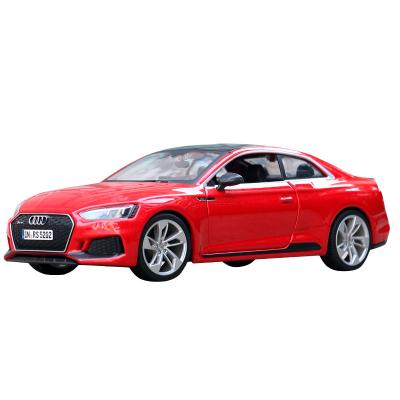 China Children's toys 1/24 alloy static car toy car model simulation decoration Audi RS5 coupe model car diecast models for sale