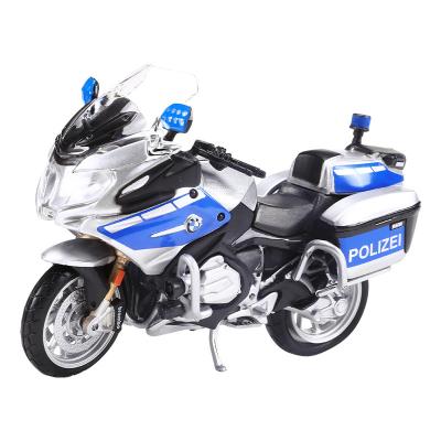 China Diecast Model Scale Yamaha FJR1300A Simulation BMW 1200RT Police Car Motorcycle Toy Maisto Motorcycle for sale