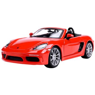 China 1:24 718 Boxster Sports Car Static Die Cast Die Cast Vehicles Diecast Alloy Car Collectible Model Car Toys 718 from Toy Bburago for sale