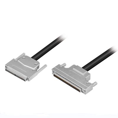 China Electronic Industrial Flex Robot System Controls Cable SCSI-II 68P Male To VHDCI 68P Male for sale