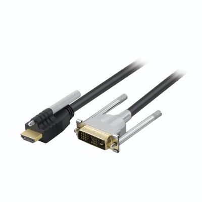 China Electronic HDMI to DVI HDMI Cable A Male/DVI 18+1 Wiring Wire Male Adapter Plug for NEW Pioneer for sale